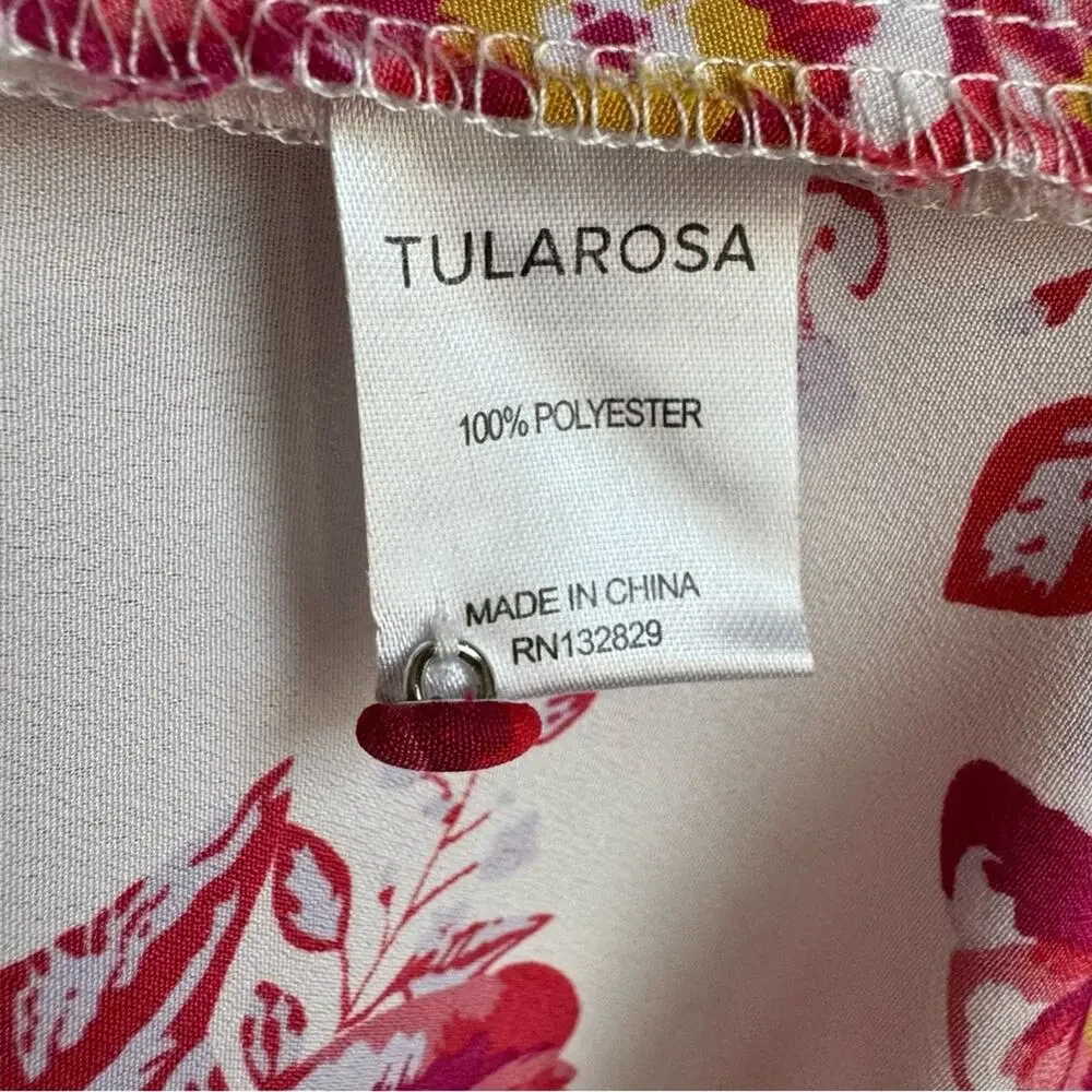 Tularosa Santorini Floral Fuchsia Bloom Maxi Dress - Picture 7 of 13